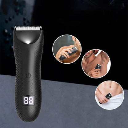 Rechargeable Waterproof Body Trimmer Precision Grooming Trimmer Wet & Dry Shaving