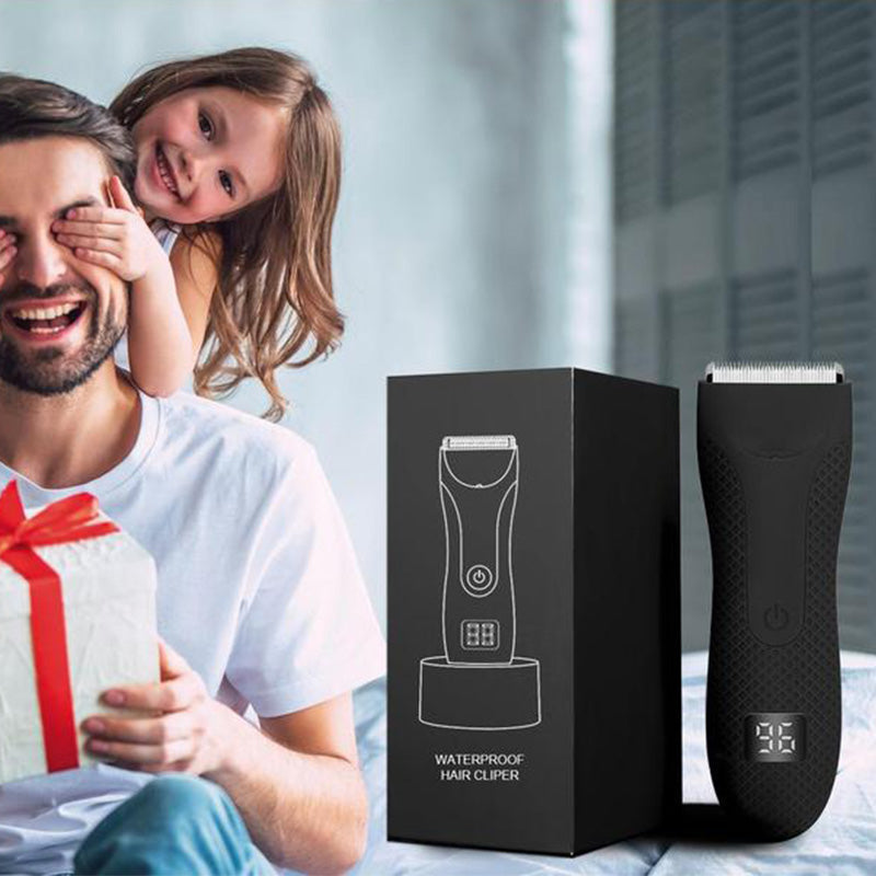 Rechargeable Waterproof Body Trimmer Precision Grooming Trimmer Wet & Dry Shaving