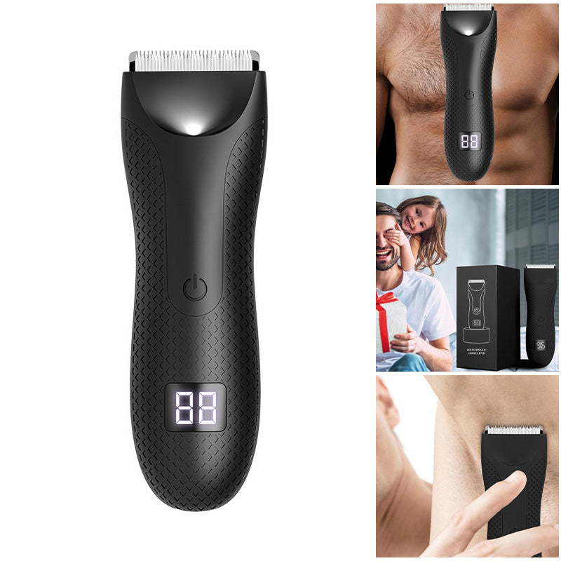 Rechargeable Waterproof Body Trimmer Precision Grooming Trimmer Wet & Dry Shaving