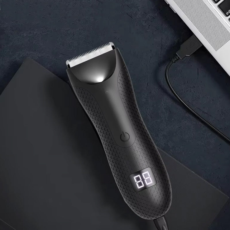 Rechargeable Waterproof Body Trimmer Precision Grooming Trimmer Wet & Dry Shaving