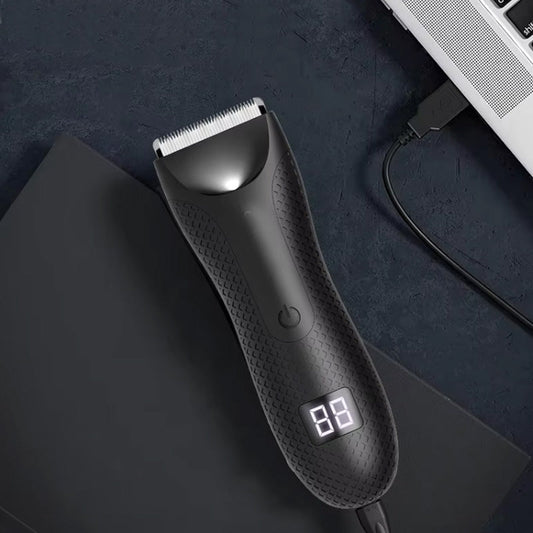 Rechargeable Waterproof Body Trimmer Precision Grooming Trimmer Wet & Dry Shaving