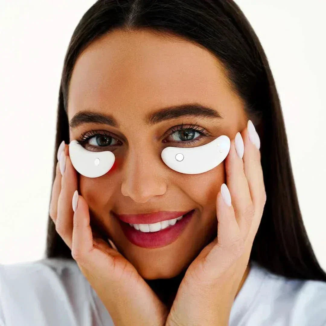 Red Light Microcurrent Eye Treatment Pods Rechargeable Skincare Device