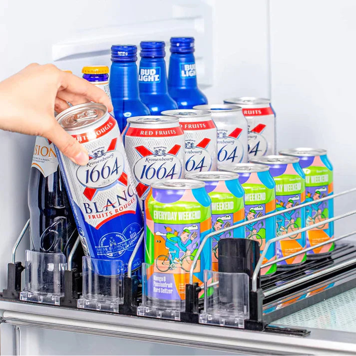 Refrigerator Storage Organizer Space Saving Clear Container