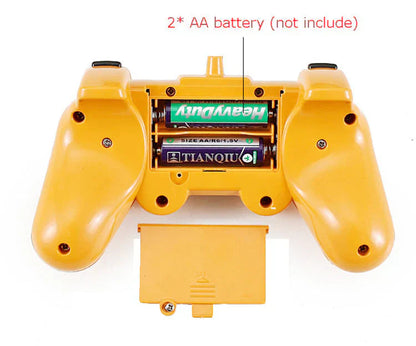 Remote Control Excavator Toy RC Construction Vehicle Kids