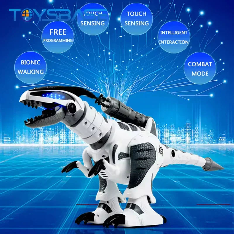 Remote Control Robot Dinosaur Interactive Toy for Kids Adventures