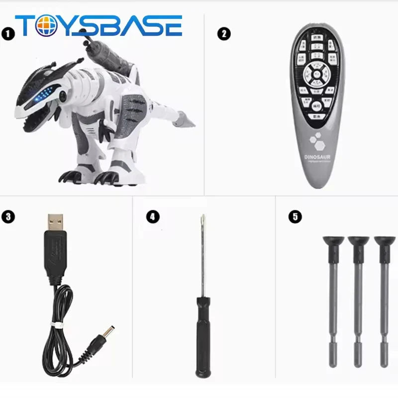 Remote Control Robot Dinosaur Interactive Toy for Kids Adventures