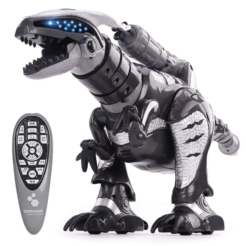 Remote Control Robot Dinosaur Toy with Lights and Music