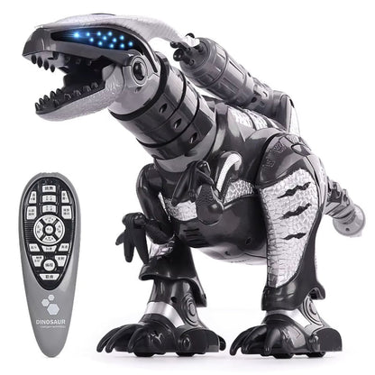 Remote Control Robot Dinosaur Toy with Lights and Music