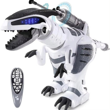 Remote Control Robot Dinosaur Toy with Lights and Music
