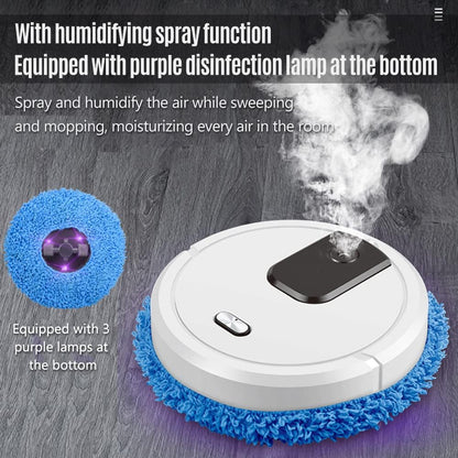 Robot Mop for Home Use Automatic Floor Cleaning Robot for Hard Floors & Carpets
