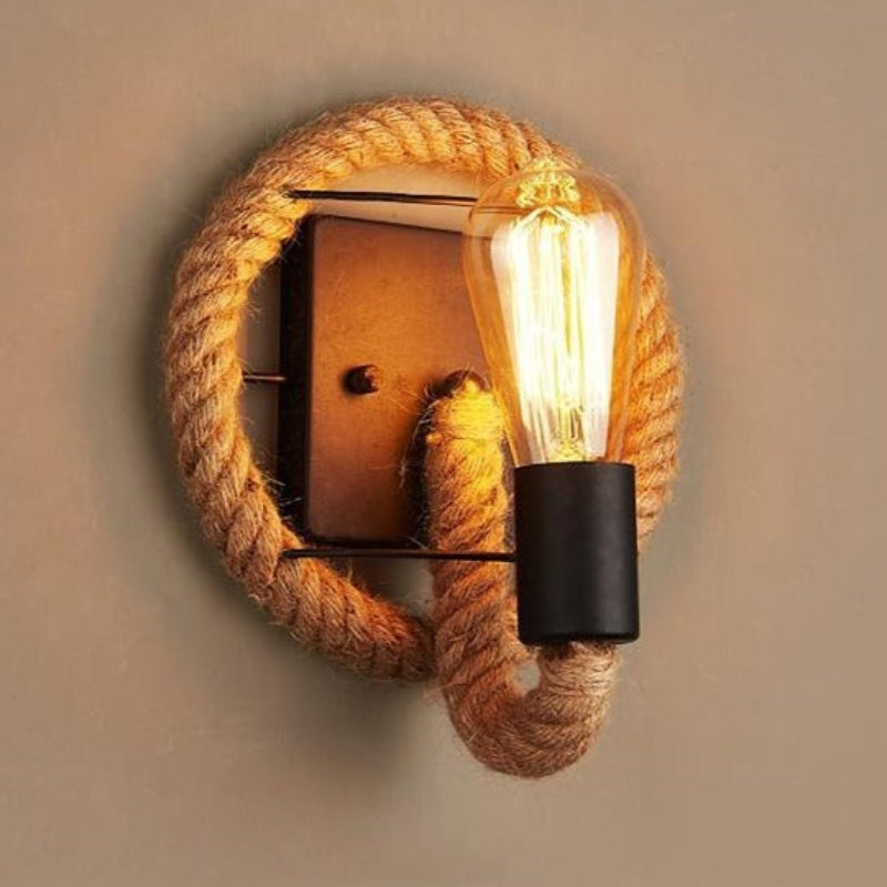 Rope Style LED Wall Light Decorative Modern Indoor Wall Lighting Fixture