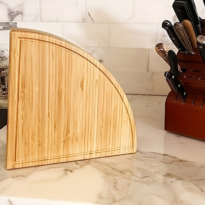 Rotating Charcuterie Bamboo Cheese Board Platter Serving Set With Knives