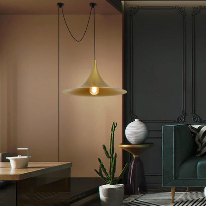 Scandinavian Pendant Light Minimalist Design Warm White Glow Metal 90–260V