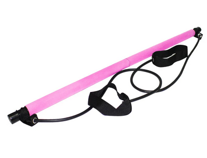 SculptFit Pilates Power Bar Portable Full Body Resistance Training Bar for Home Workouts