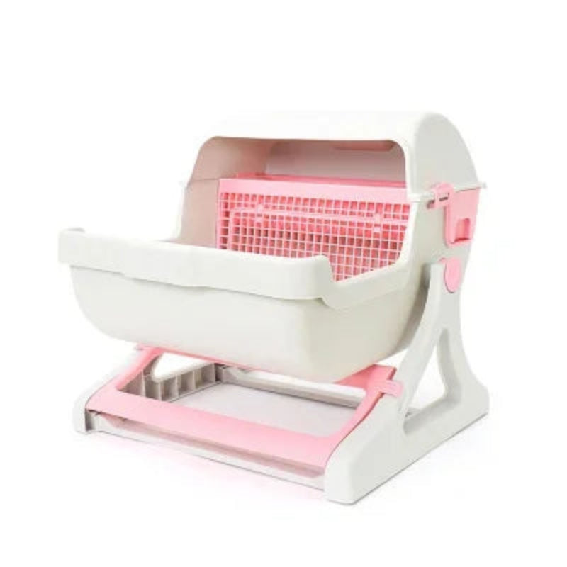 Self-Cleaning Cat Litter Box Smart Hygiene System Drawer Waste Tray