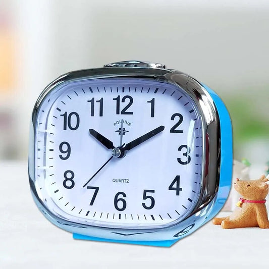 Silent Alarm Clock Large Display Bedside Desk Clock with Night Light and Snooze Function