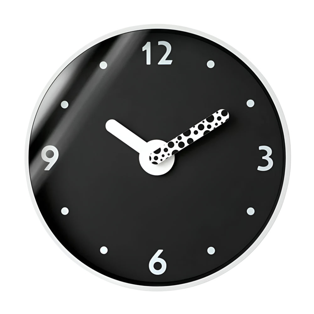 Silent LED Wall Clock Sound Activated Display Modern Design