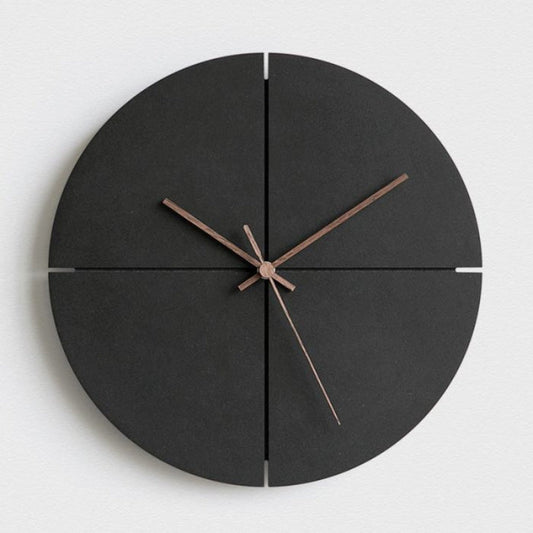 Silent Sweep Wall Clock Non Ticking Minimalist Wall Clock for Living Room Bedroom Office