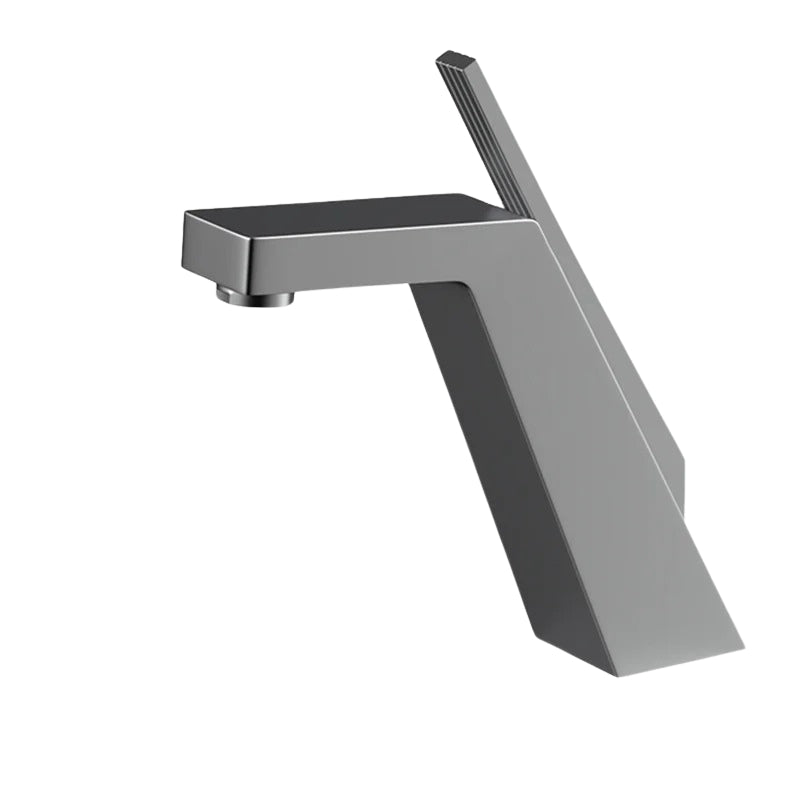 Single Handle Bathroom Sink Faucet Modern Curved Basin Mixer Tap