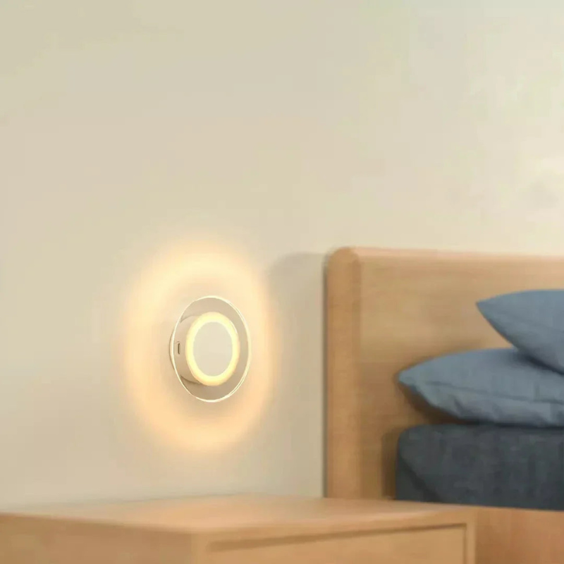 Smart LED Night Light Motion Sensor Dual Sensor Soft Glow Lamp