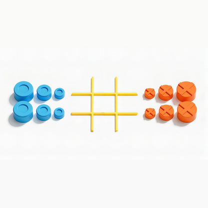 Smart Tic Tac Memory Game Interactive Electronic Strategy Challenge Toy