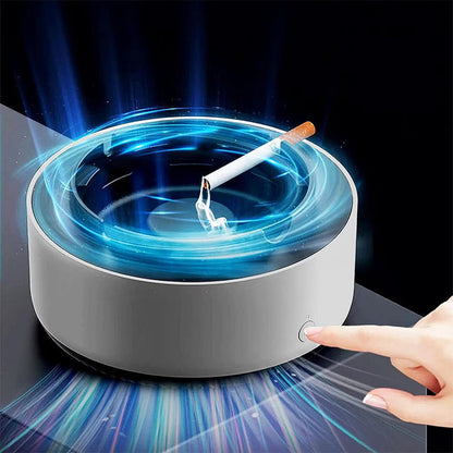 Smokeless Ashtray Air Purifier With Quiet Fan And Multi Layer Filter