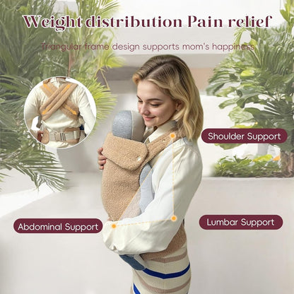 Soft Baby Carrier Ergonomic Hands Free Comfort Sling