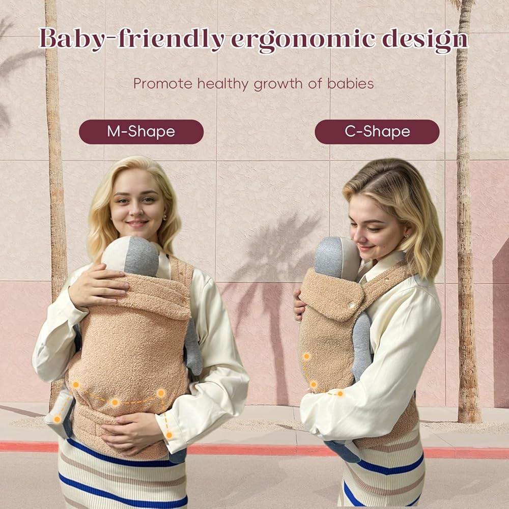 Soft Baby Carrier Ergonomic Hands Free Comfort Sling