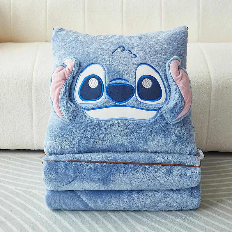 Soft Fleece Blanket and Pillow Set Cozy Throw Blanket Set for Sofa Bed Comfort and Home Decor