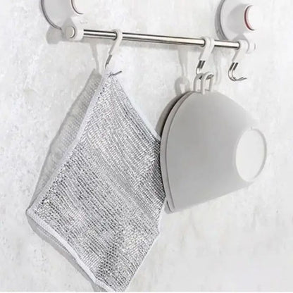 Soft Reusable Cleaning Cloth Multi Surface Kitchen Bathroom Cleaning Towel