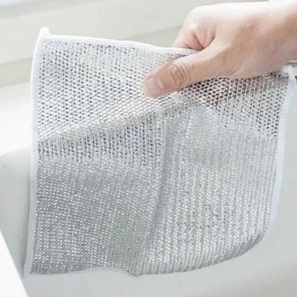Soft Reusable Cleaning Cloth Multi Surface Kitchen Bathroom Cleaning Towel