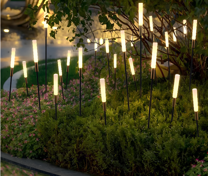 Solar Garden Stake Lights LED Outdoor Pathway Landscape Lighting Waterproof