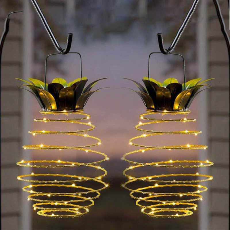 Solar Hanging Outdoor Lantern Waterproof Garden Patio Solar Light