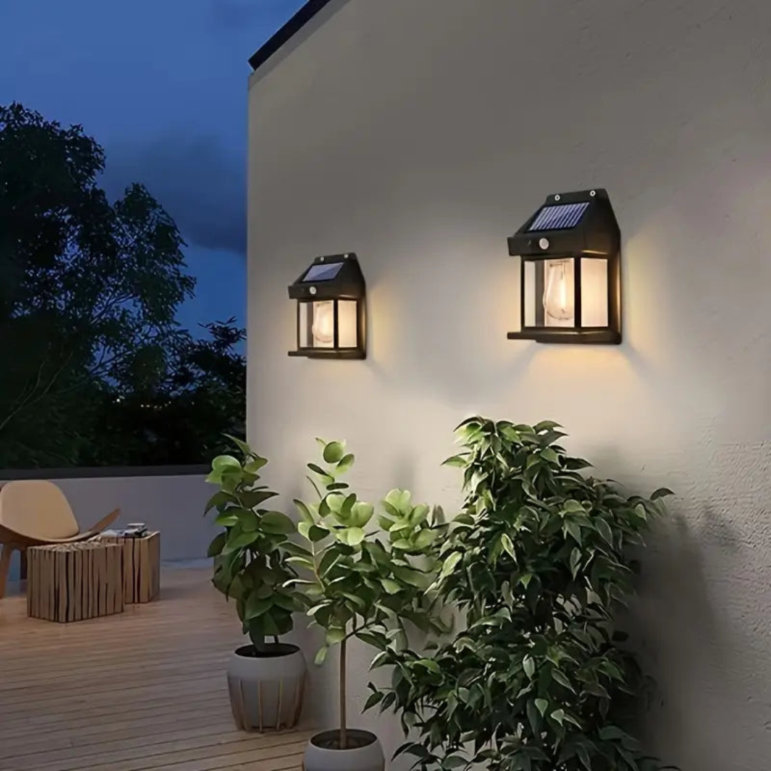 Solar Motion Sensor Outdoor Wall Light Ultra Bright LED Waterproof Security Light