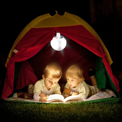 Solar Outdoor Camping Lantern USB Rechargeable Waterproof LED Emergency Light