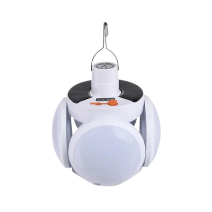 Solar Rechargeable Outdoor Light with USB Charging Waterproof Camping Emergency LED Lamp