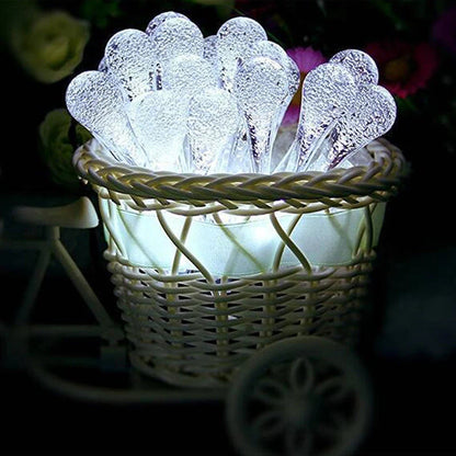 Solar Water Drop String Lights Outdoor Waterproof Garden Patio Decorative Lighting