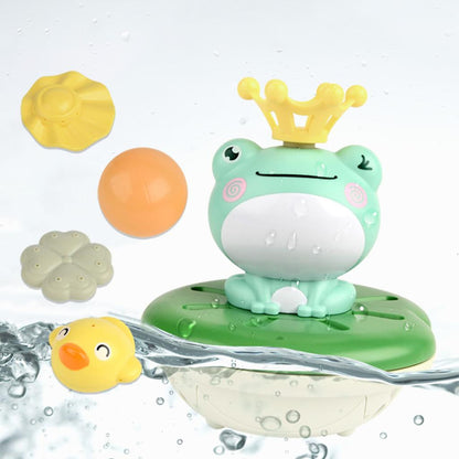 Spinning Bath Fountain Toy Waterproof Battery Powered Baby Bath Toy
