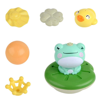 Spinning Bath Fountain Toy Waterproof Battery Powered Baby Bath Toy