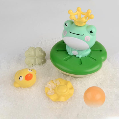 Spinning Bath Fountain Toy Waterproof Battery Powered Baby Bath Toy