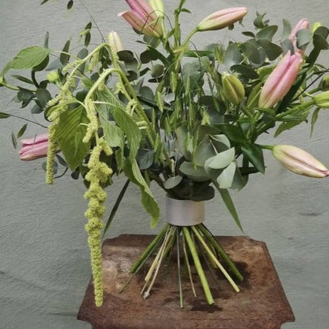 Spiral Stem Holder Vase Flower Arrangement Support Tool Decorative Display