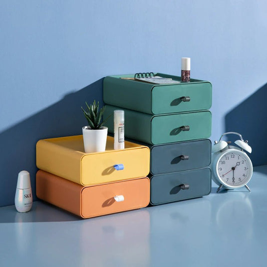 Stackable Storage Organizer Box Modern Storage Bins for Home Closet Office Organization