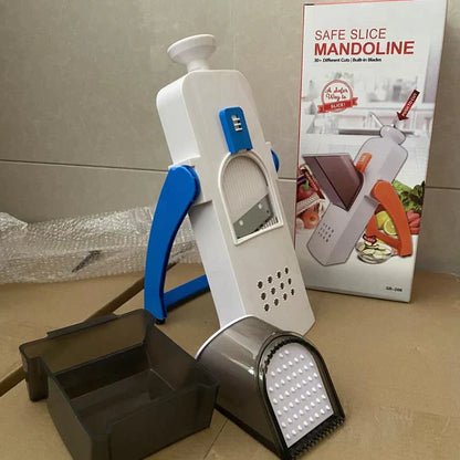 Stainless Steel Vegetable Slicer with 41 Cutting Options Adjustable Kitchen Tool