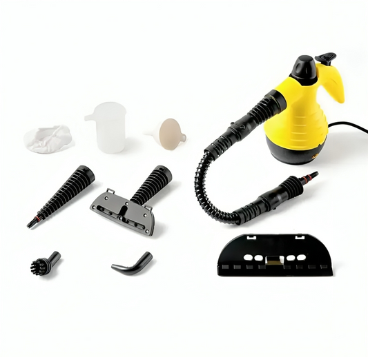SteamPro Multifunction Steam Cleaner with 8 Accessories – Powerful Deep Cleaning for Home & Kitchen