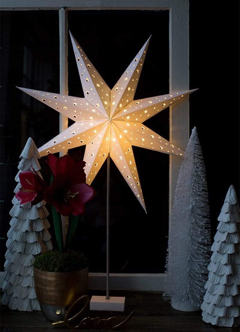 StellarGlow Radiant LED Star Table Lamp for Ambient Home Lighting