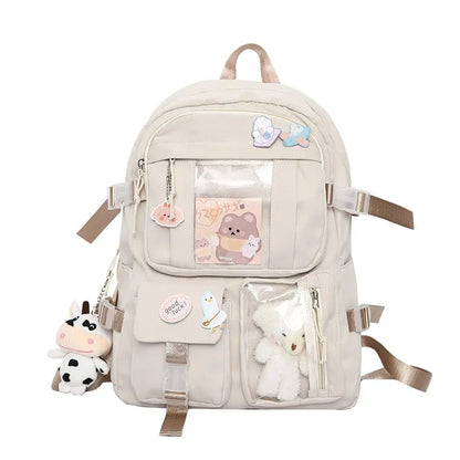 Stylish School Backpack Student Laptop Backpack 15 Inch Lightweight