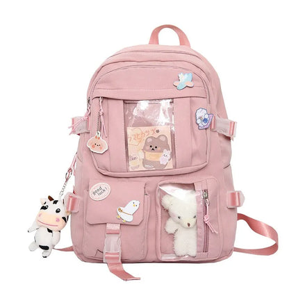 Stylish School Backpack Student Laptop Backpack 15 Inch Lightweight