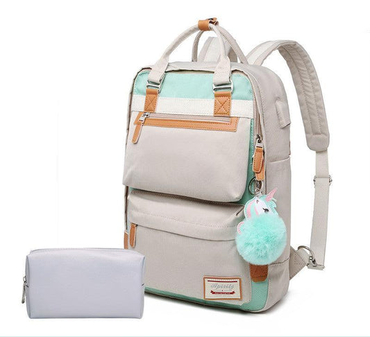 Stylish Waterproof Women’s Backpack with 15.6 Inch Laptop Compartment