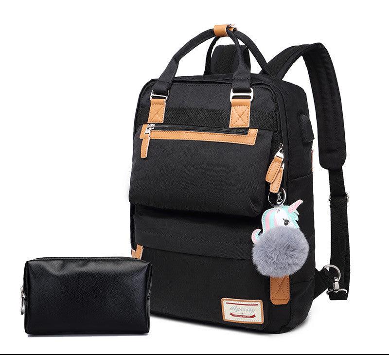 Stylish Waterproof Women’s Backpack with 15.6 Inch Laptop Compartment