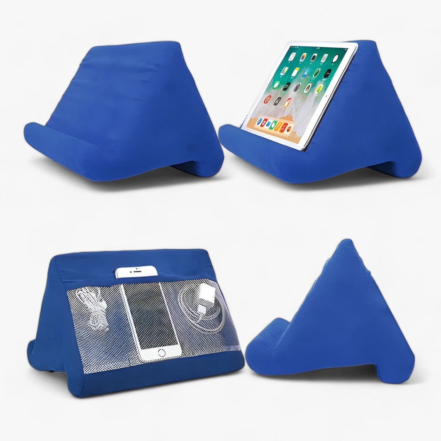 Tablet Pillow Stand Phone and Tablet Holder Cushion Stand for Hands Free Viewing